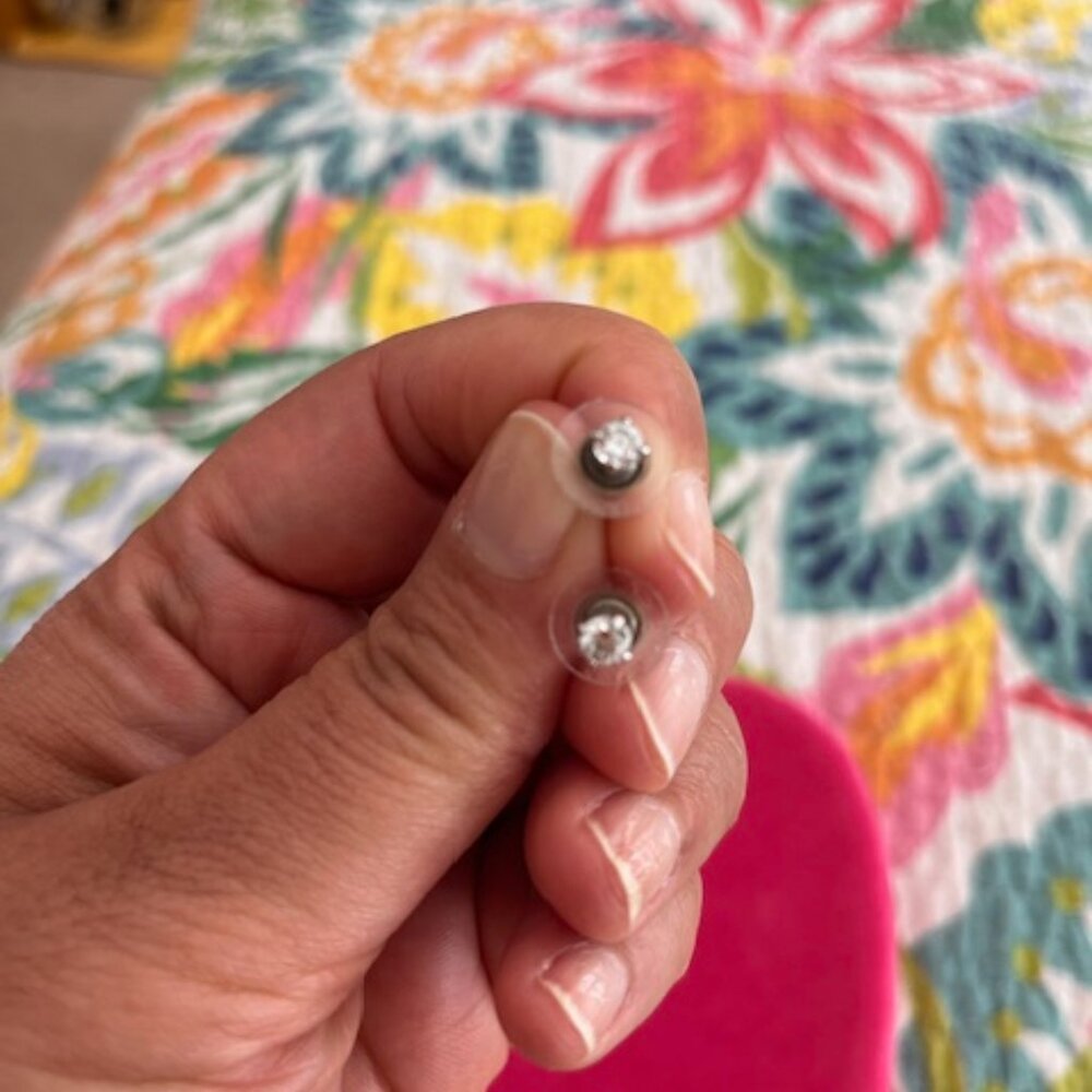 Swarovski Stilla stud earrings, new without tags